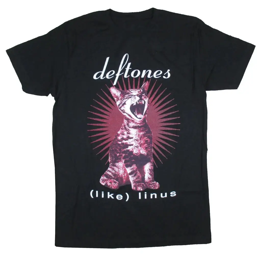 Deftones T-Shirt Vintage Deftones Cat T Shirt Vintage Band Tee