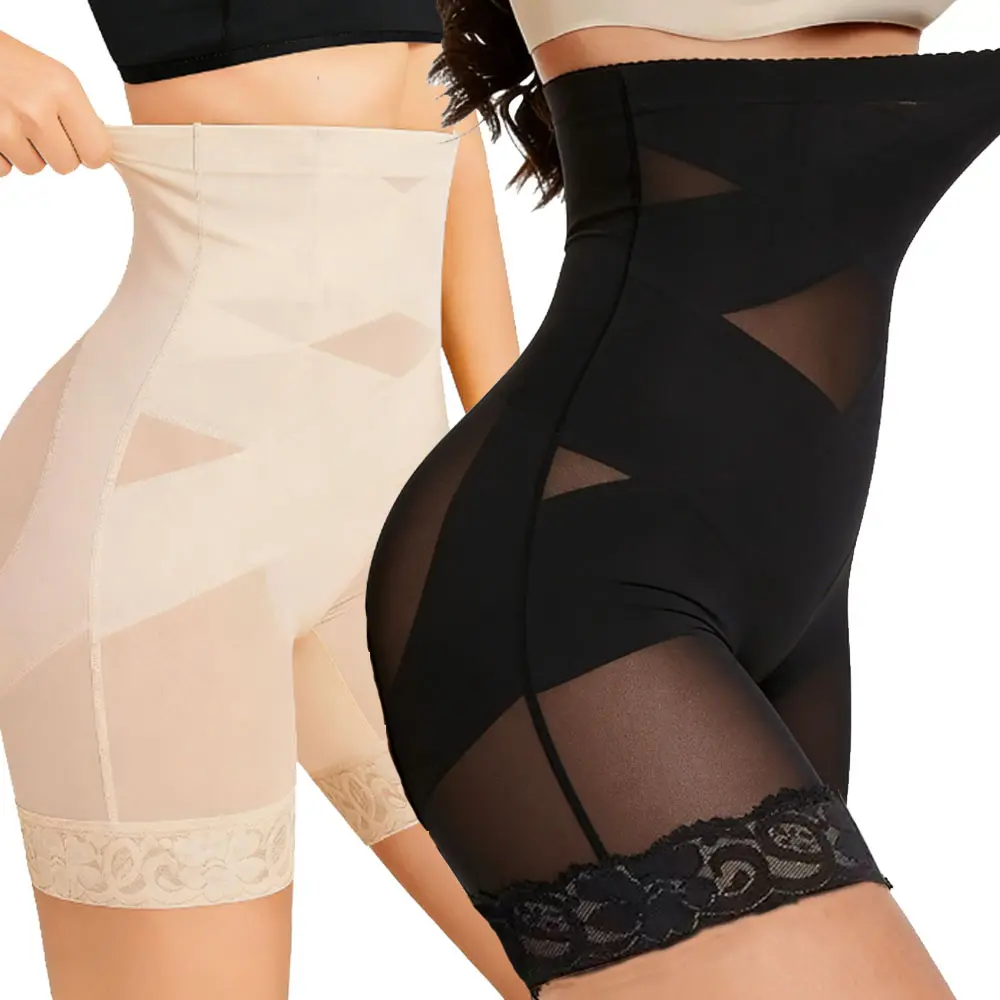 Women's High-Waisted Seamless Tummy Control Shaper Panty - Compression Butt Lifter, Thigh Slimmer, Body Slimming No-Padding Underwear for Perfect Fit