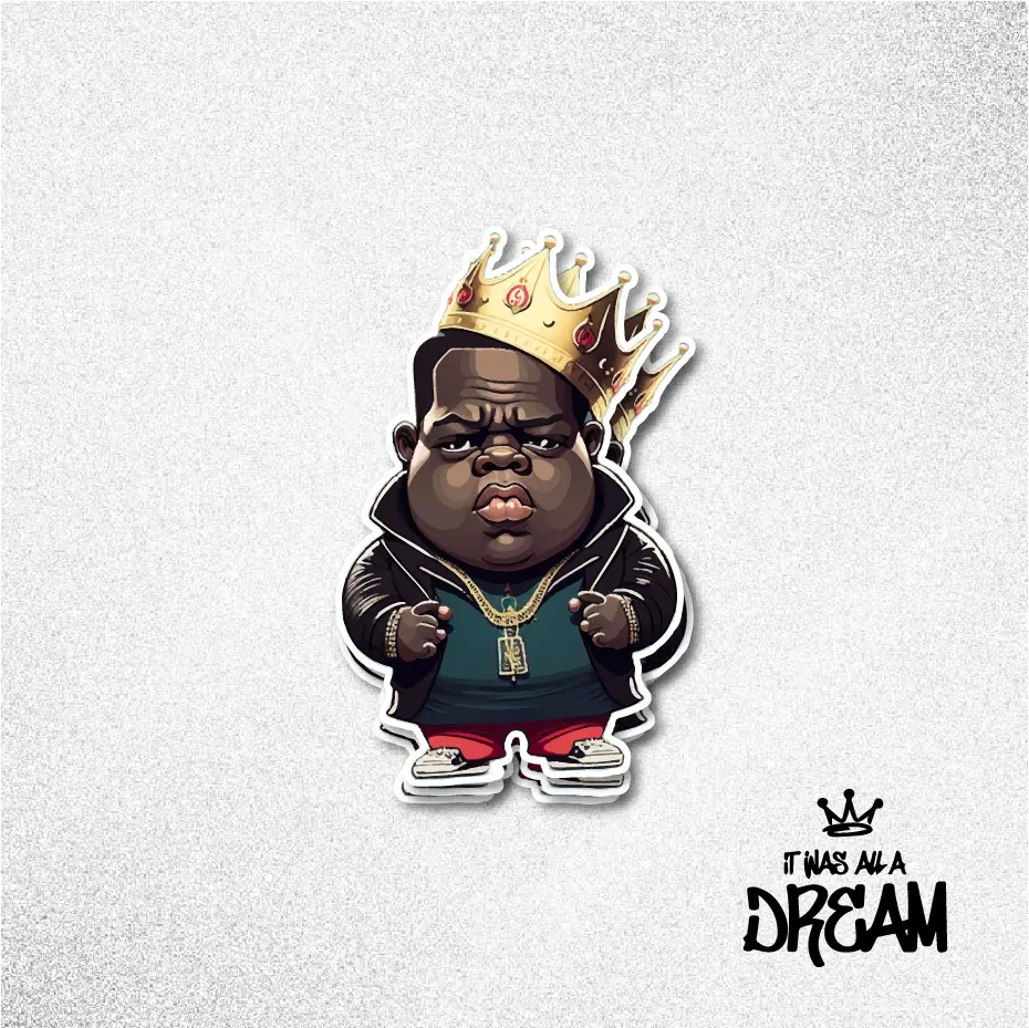 Biggie Sticker