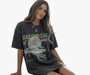 Retro Please Stand Clear of the Doors Shirt, Walt World Shirt, Cartoon Inspired Monorail Quote Shirt, 4