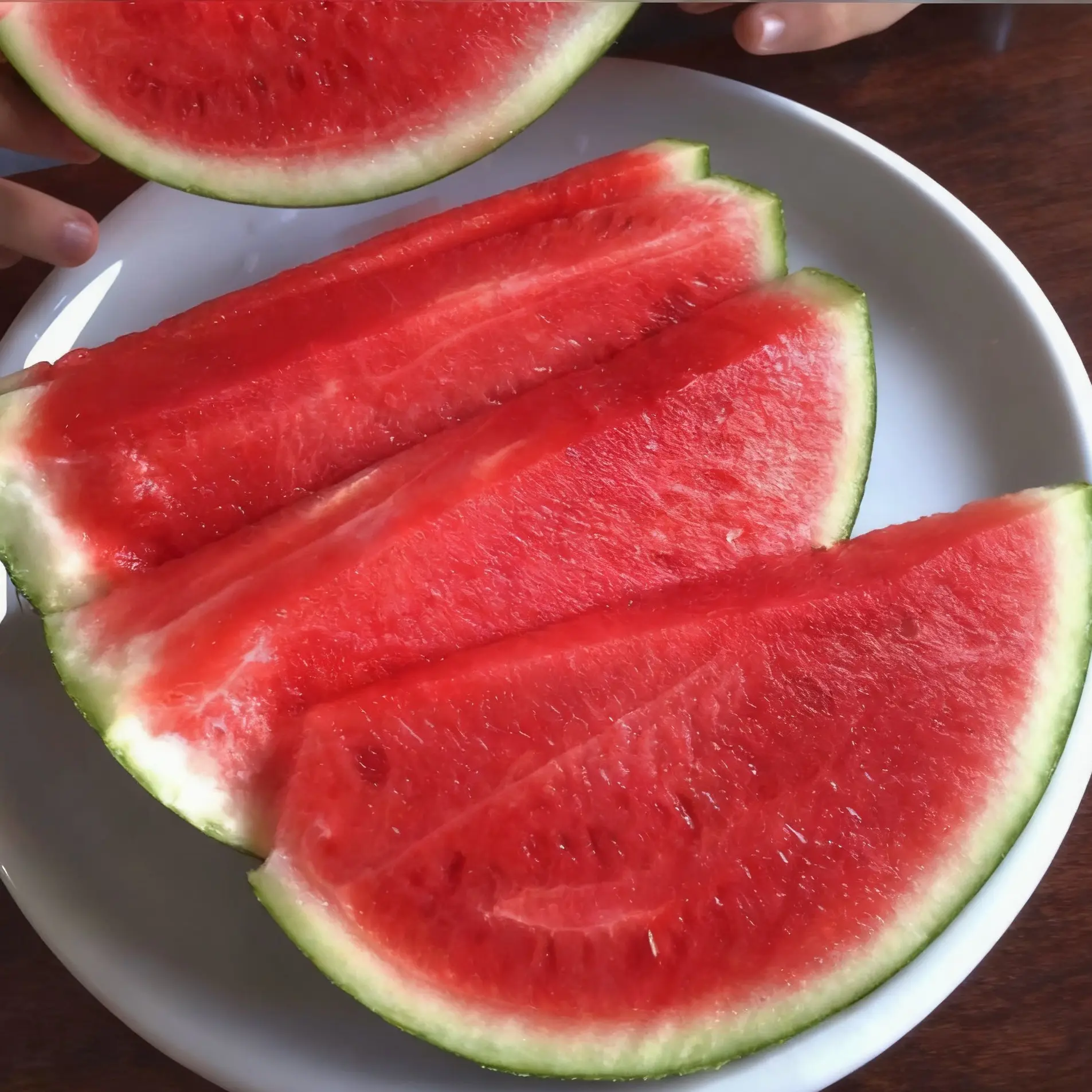 50 Pcs Sugar Baby Watermelon Seeds – Non-GMO Premium Fruit Seeds, Easy to Grow Mini Watermelons for Home Garden Planting