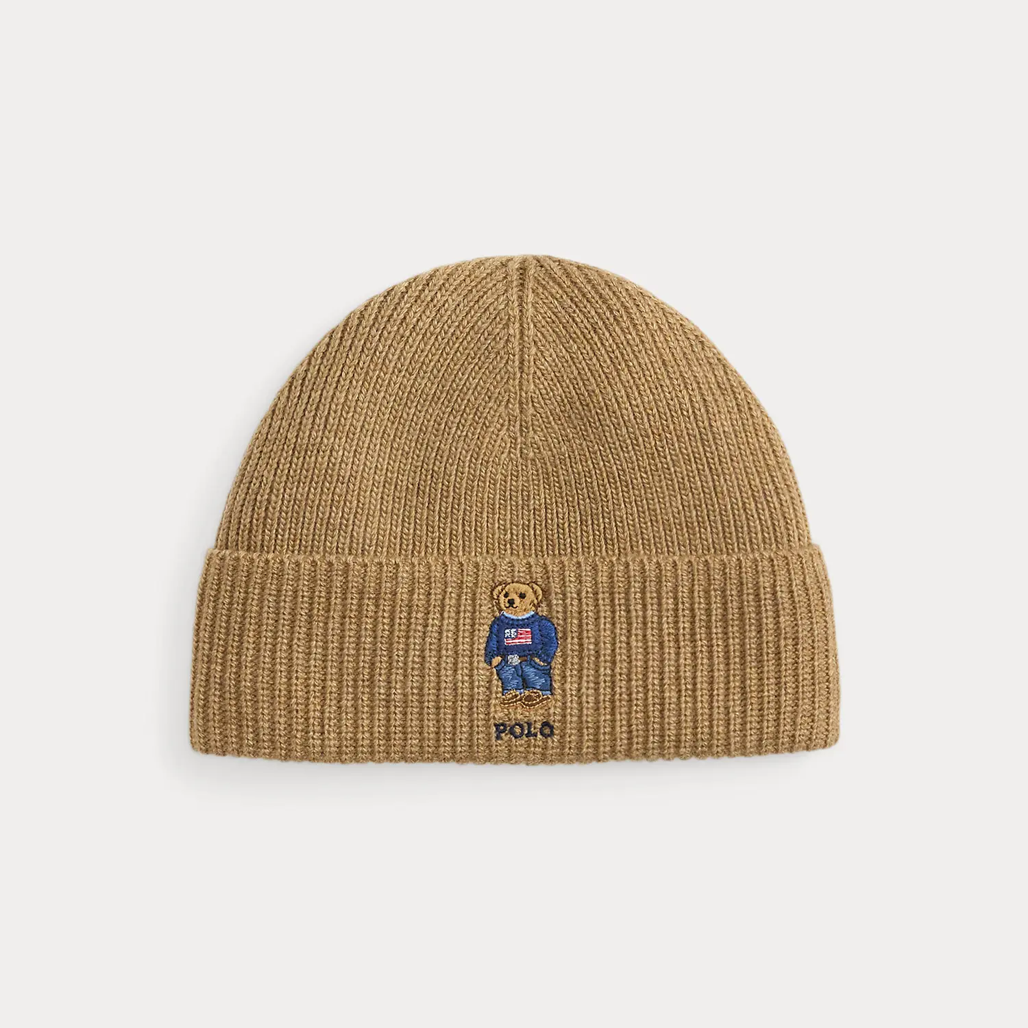 Polo Ralph Lauren - Polo Bear Rib-Knit Beanie Polo Ralph Lauren - Polo Bear Rib-Knit Beanie