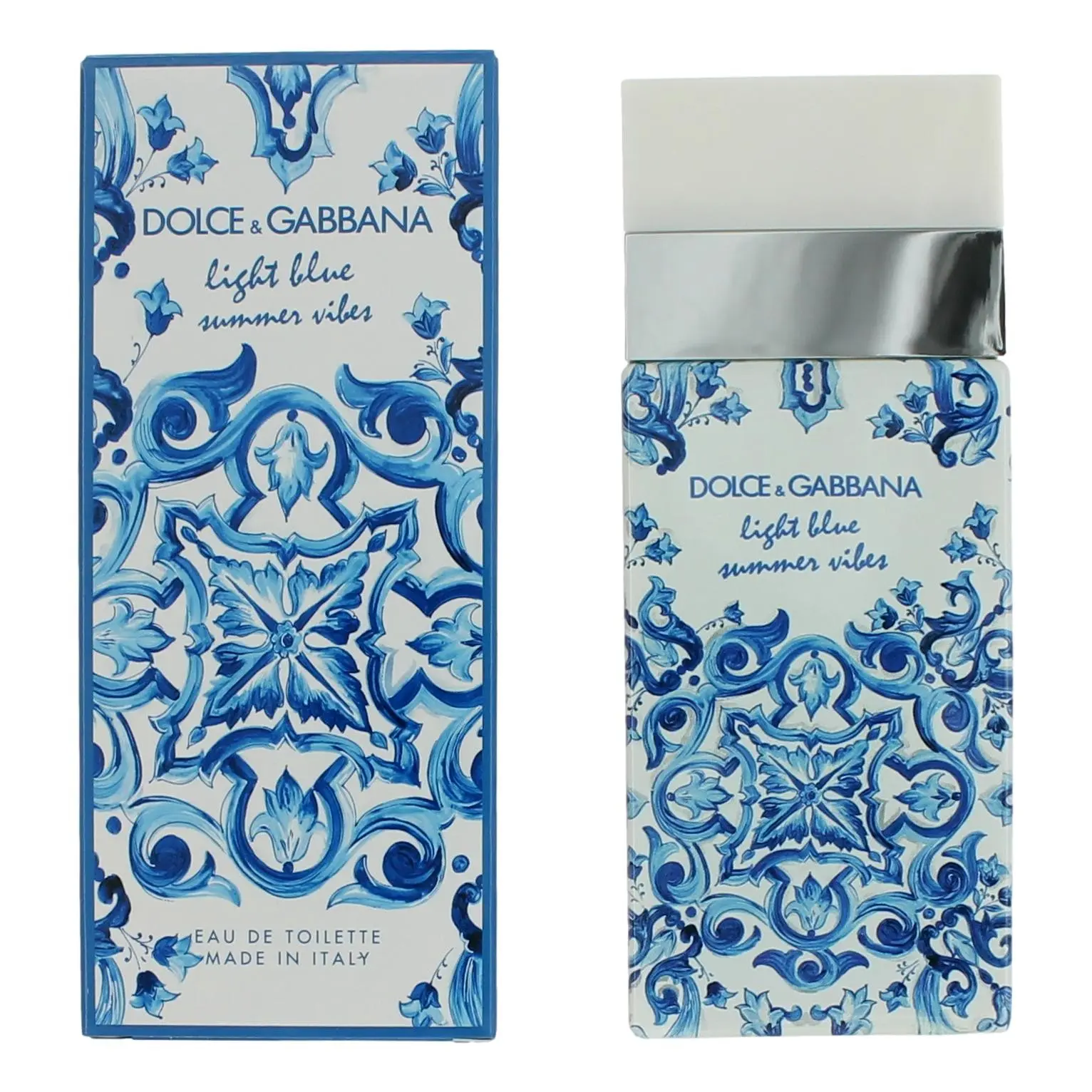 Light Blue Summer Vibes by Dolce & Gabbana, 3.3 oz EDT Spray for Women Eau De Toilette Captivating Scent Authentic Perfumes Carefully Picked Scents