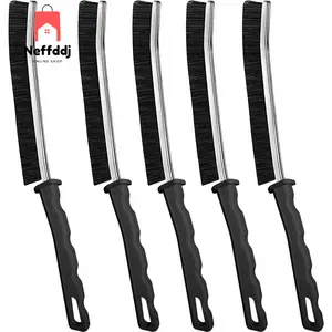 Gap Cleaning Brush, Dead Corners Multifunctional Brushes,Bathroom Crevice Gaps Cleaning Brush，Clean the Dead Corners of Bathroom Kitchen Tiles for Bathroom Kitchen Tiles Window Slots (5Pcs) No Brand