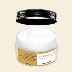 GOLD SNAIL RX Hyaluronic Acid Intensive Cream, 3.5 Cream for Men and Women Face- Antiaging Face Cream with Hyaluronic