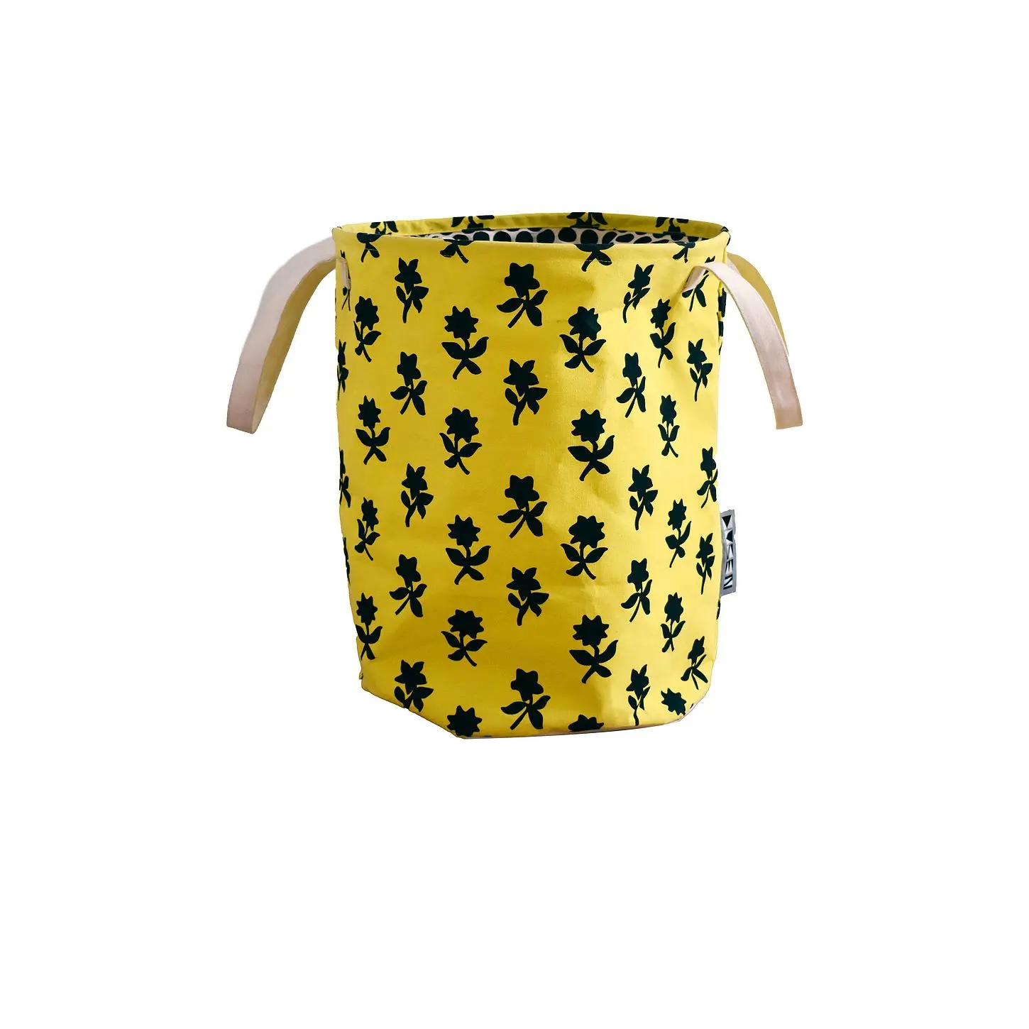 Dusen Dusen Marigold Canvas Laundry Hamper
