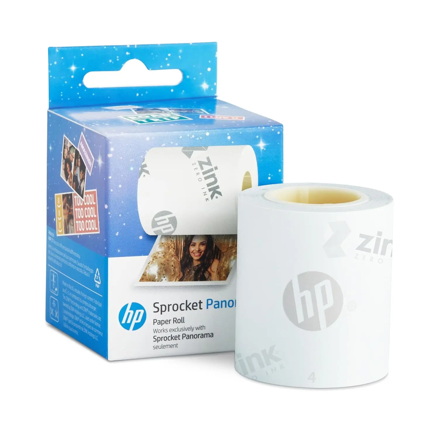 HP Sprocket Panorama 16.4’ (5 Meter) Zink Paper Roll HP Sprocket Panorama 16.4’ (5 Meter) Zink Paper Roll