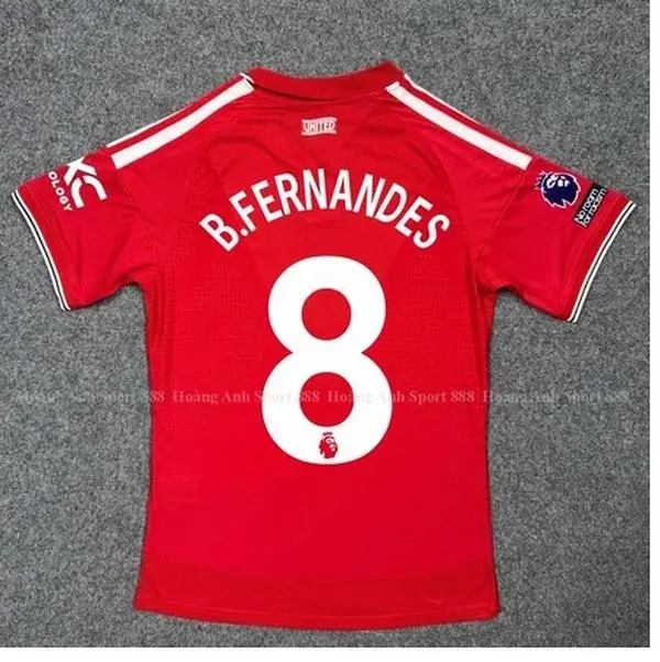 Classic Red Football Jersey | Adult Training Sports Shirt