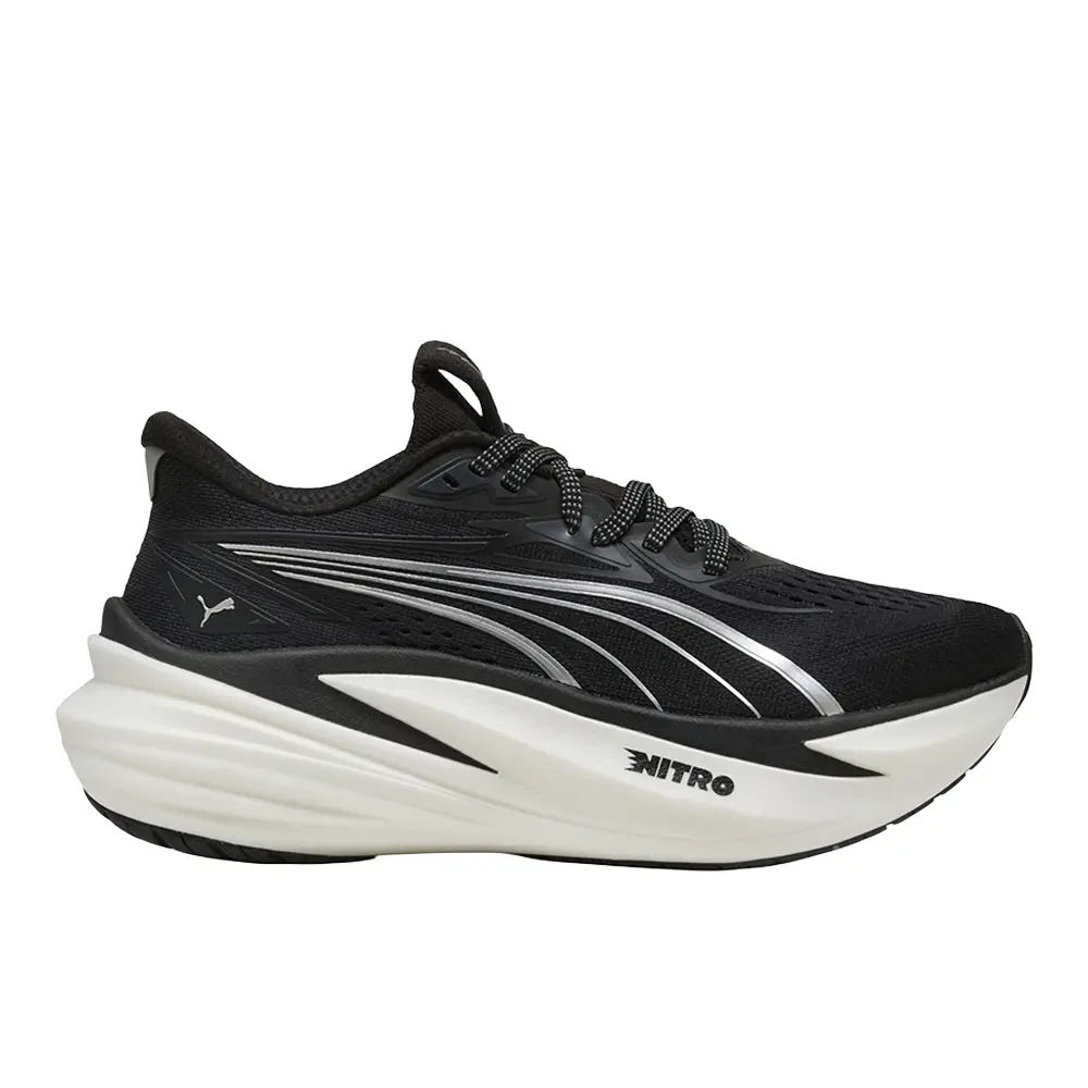 PUMA Womens Magmax Nitro 2 Running Sneakers Shoes - Black