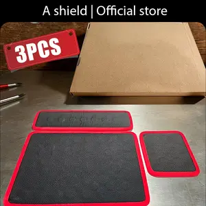 Garage maintenance preferred magnetic tool management pad, with 1 to 3 sets to choose from, flexible tray with picking tools to store scattered accessories.