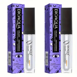 2-Pack Bioaqua Eyelash Serum, Lash Enhancing Serum, Eyelash Lengthening Serum, Lash Serum Growth, 7ml Each, Lash Nourishing, Curling, Ideal Gift for Women on Valentine'S Day