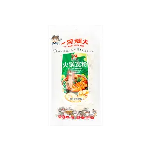 YWYH 270g Wide Sweet Potato Noodles - Authentic Hot Pot Ingredient, Ready to Cook "Liu Zhi Kuan Fen" Style