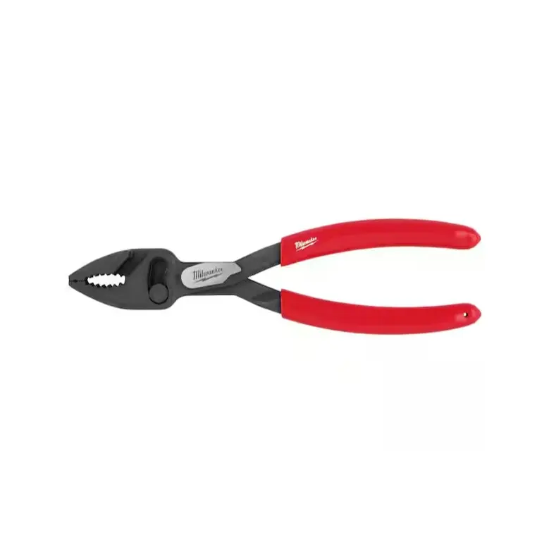Milwaukee 8-in Slip Joint Pliers, 48-22-6240, Heavy-Duty Hand Tool for Construction Projects