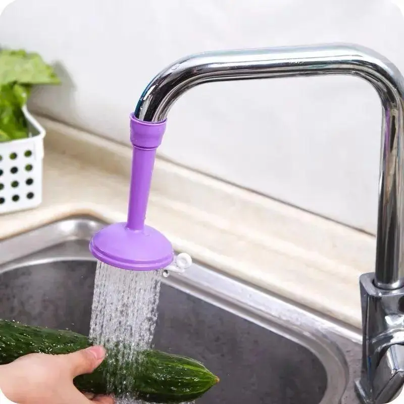 Portable Household Faucet Pressure Regulator - Extension Type, Splash-Proof, Washbasin Use, Modern Design, Easy Installation, Drinking Water Compatible, High-Quality Kitchen Gadget
