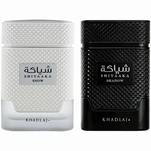 KHADLAJ Shiyaaka Snow & Shiyaaka Shadow Unisex Bundle 100 ML EDP Spray