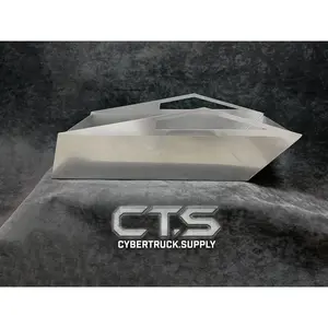 CyBin - Floor Console Storage Bin Stainless Steel