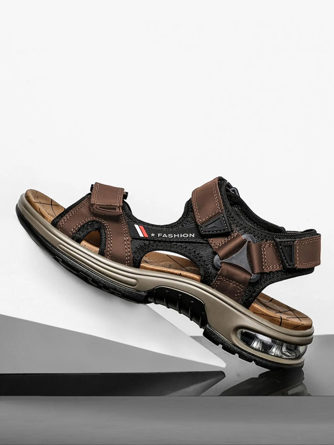 Men's Casual Open Toe Sports Sandals, Summer Outdoor Sandals, Fashionable Breathable Comfortable Sandals, Ideal for Beach, Hiking and Outdoor Activities, Lightweight Sandals, Stylish Trendy Sandals