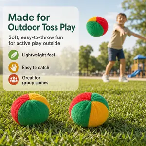 Throwing game pumpkin juggling ball, suitable for indoor and outdoor play, party gifts and coordination training