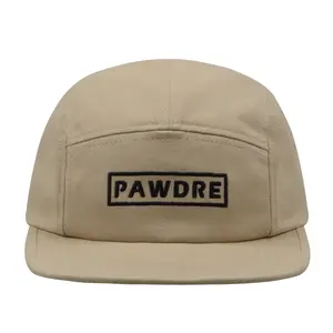 Hatphile Pawdre Cotton 5 Panel Hat for Men