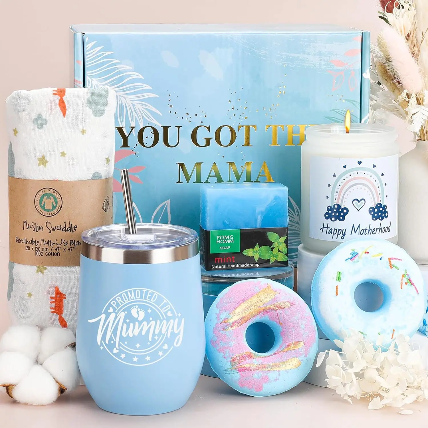 New Mum Gifts Pamper Kit,Gender Reveal Gift for Mum to Be,Relaxing Spa Gifts for New Mums,Pregnancy Reveal Gift Ideas for First Time Mums