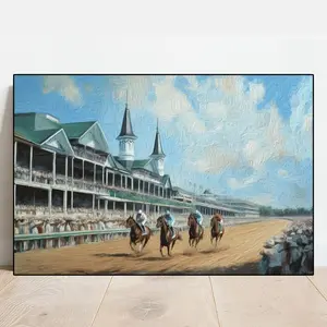 Kentuck! Derby 2025 Jockey Silks Poster , Horse Roster Poster, Home Decor, Gift, Wrapped or Print Art