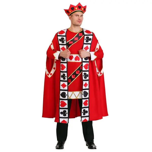Men's King of Hearts Costume