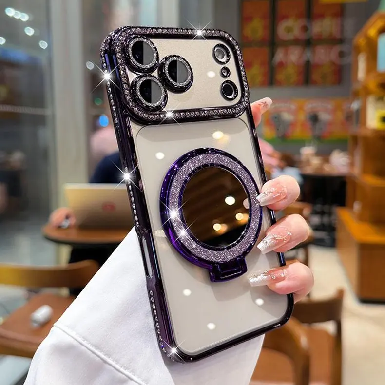 Purple Case+Purple Stand+Bracelet