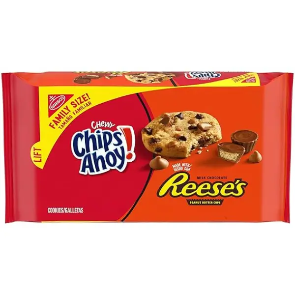 Chewy Chocolate Chip Cookies with Reese's Peanut Butter Cups, Family Size