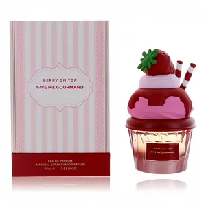 Berry On Top Give me Gourmand Collection 75ml Eau De Parfum Spray Perfume Fragrance Fruity, gourmand fragrances,Soft vanilla & musk base,curations good scent,Eau de Parfum - 75ml (2.5 FI Oz) I Unisex
