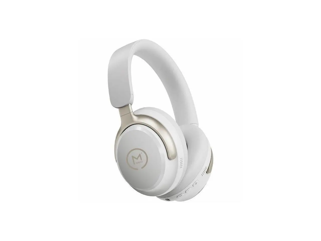 Morpheus 360 Aspire Hybrid Wireless Noise Canceling Headphones - Bluetooth Headset for Home - Work - Office - Travel HP8100ANC, White