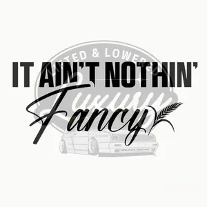 Lifted and Lowered Luxury Decal - 4 x 8 Inches, Permanent Premium Vinyl, for Car or Truck Windshield or Back Window - Decor