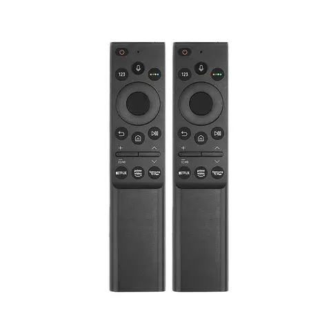 Besia (2-Pack) Durable BN59-01357A IR Replacement Remote Control for Samsung 2021 QLED Smart TVs, Requires AA Batteries, Supports Prime Video & Streaming Services [No Voice Function]