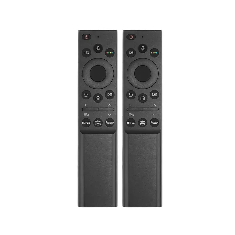 Besia (2-Pack) Durable BN59-01357A IR Replacement Remote Control for Samsung 2021 QLED Smart TVs, Requires AA Batteries, Supports Prime Video & Streaming Services [No Voice Function]