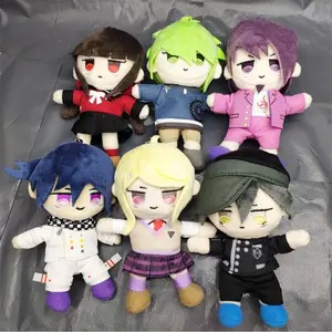 Danganronpa V3 Plush Pendant Dangan Ronpa Oma Kokichi Plushie Toy Stuffed Doll Kaito Momota Harukawa Maki Keychain Fan Gift 15cm
