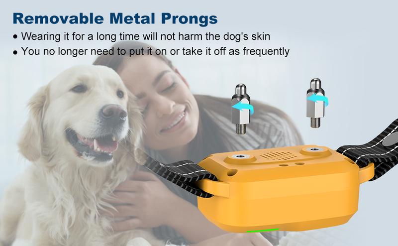 Jugbow Dog Collar - 4200FT Collar with Remote IPX7 Waterproof Collar with 4 Training Modes, Security Lock, Rechargeable e-Collar for All Breeds Outdoor