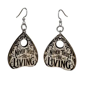Ouija Planchette Earrings #1811