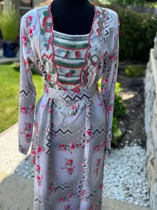 Amal Mukhwar (S) - Embrodiered Women's Emarti-Mukhwar