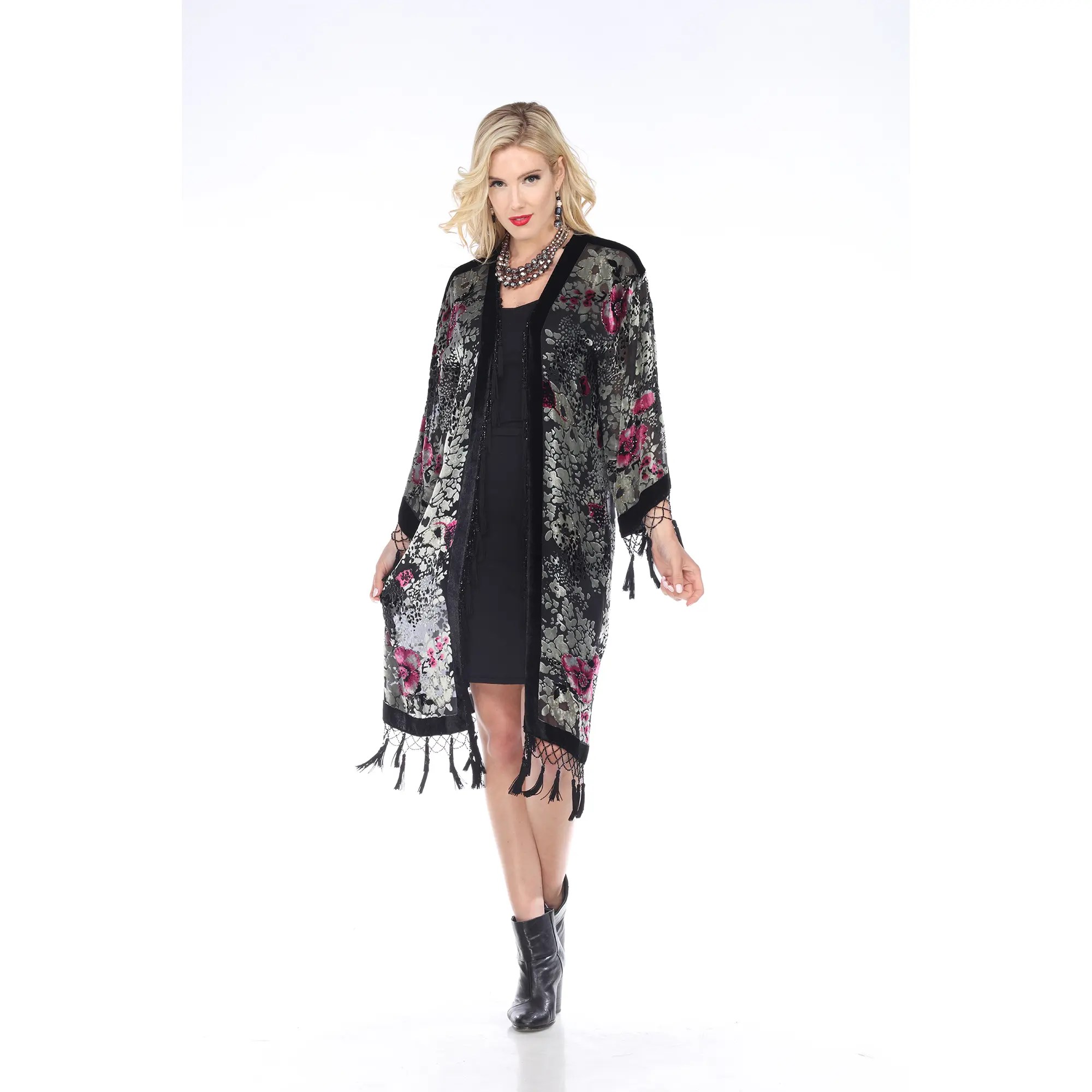 ARIS A Beaded velvet jacket