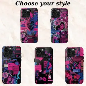 TV Girl French Exit Who Really Cares Tough Phone Case for iPhone 17 16 15 14 13 12 11 X Plus Pro Max Mini | Indie Pop Music Album Merch Cover