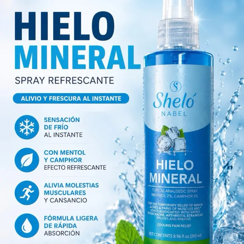 Shelo Nabel Ice Cooling Body Spray Shelo Nabel Ice Cooling Body Spray