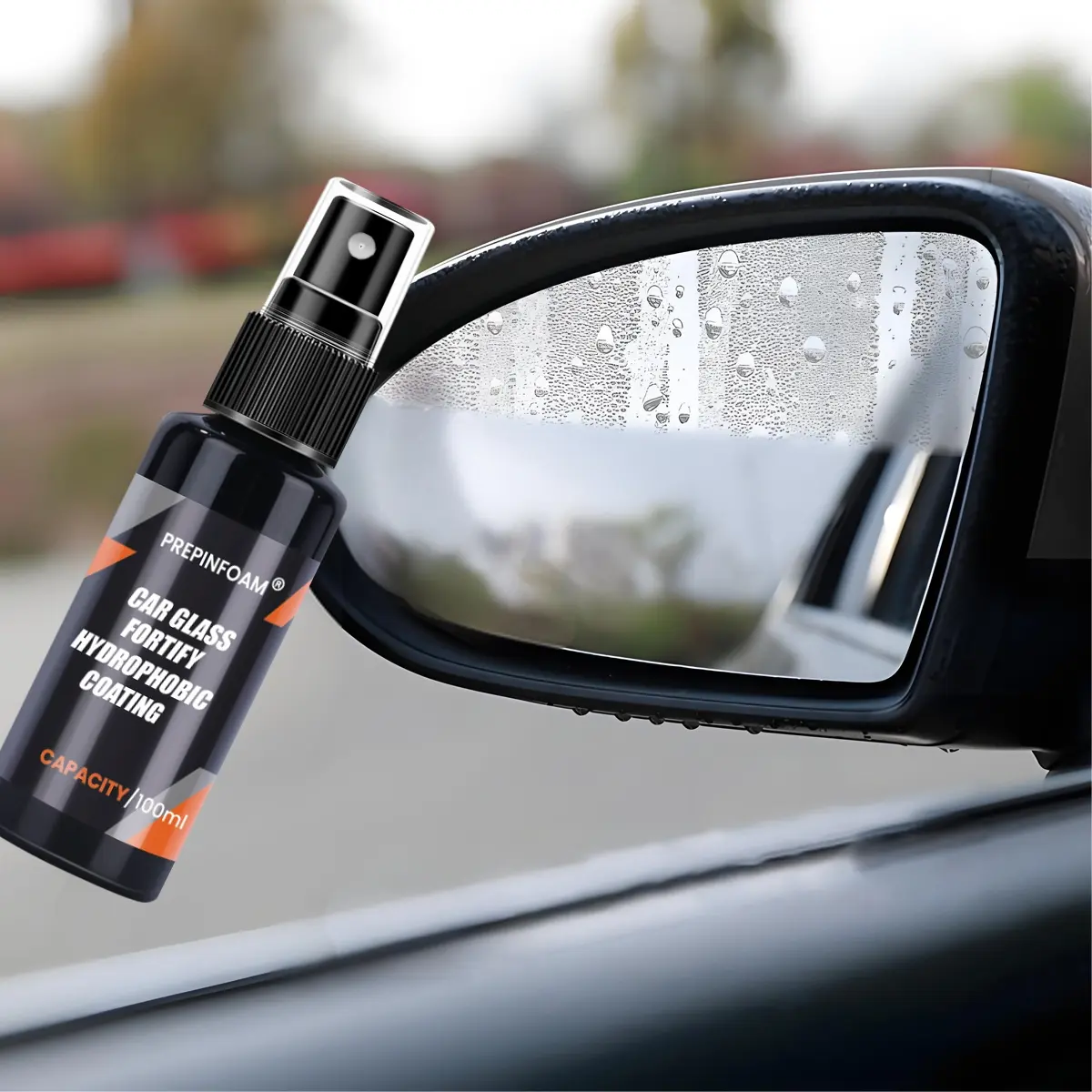 Car Glass Rain Repellent Spray, Long-Lasting Windshield Water Repeller, Rearview Mirror Anti-Fog Cleaner, Car Cleaning Agent, Car Care Essentials, Car Cleaning Supplies, Car Detailing Products, Automotive Detailing Product