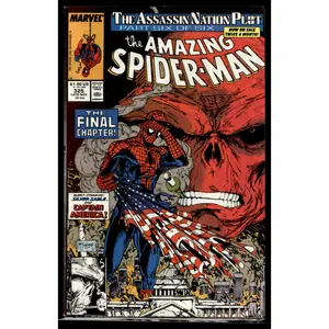 The Amazing SpiderMan #325 Marvel Todd McFarlane 1989 Red Skull