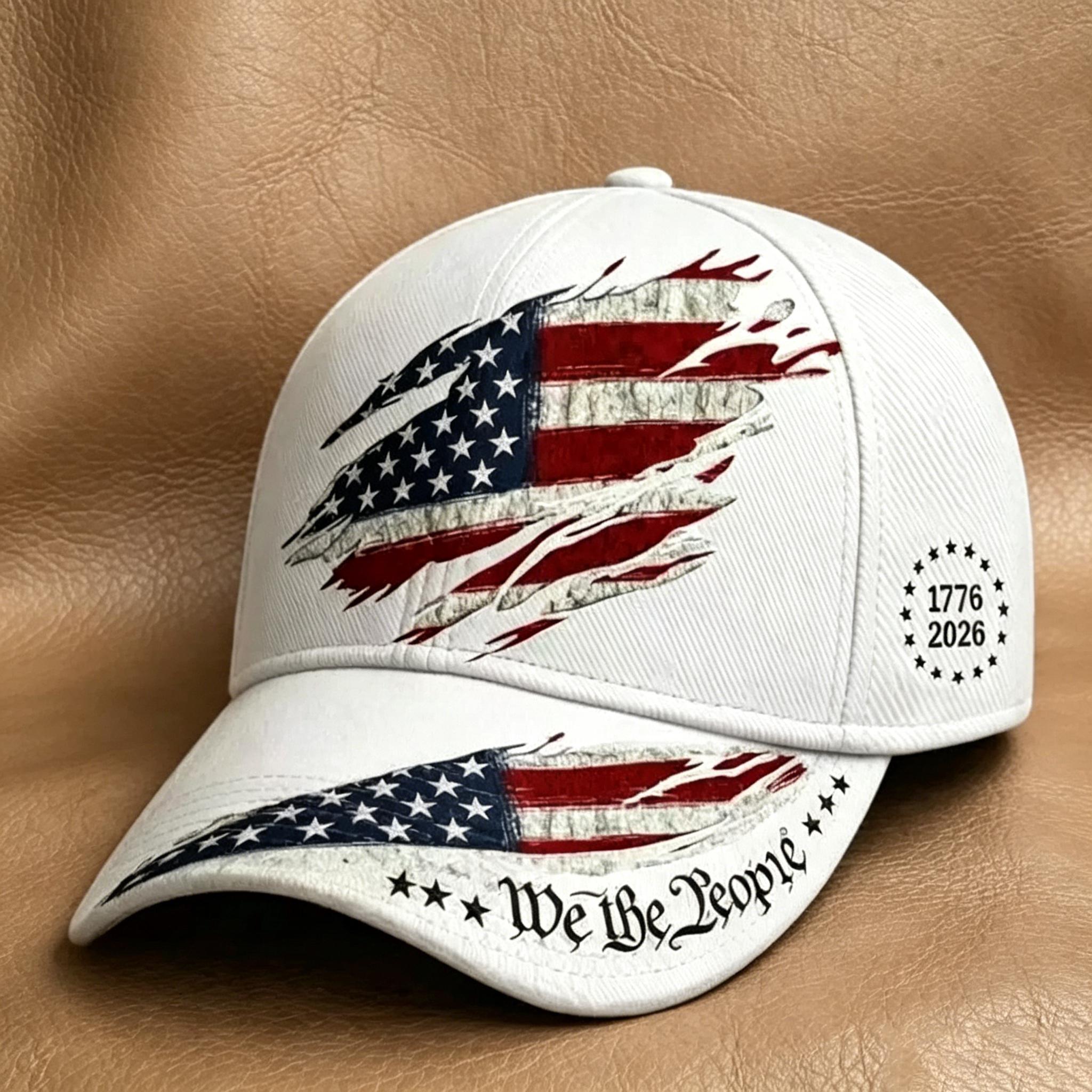2pcs 250th Anniversary Print Baseball Cap, Adjustable Unisex Sun Cap, Suitable for Everyday Wear and Casual Style 2pcs 250th Anniversary Print Baseball Cap, Adjustable Unisex Sun Cap, Suitable for Everyday Wear and Casual Style