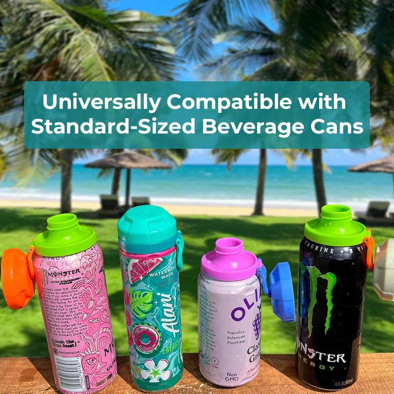 Portable Can Lids — Magnetic Soda Can Lids (3-Pack)