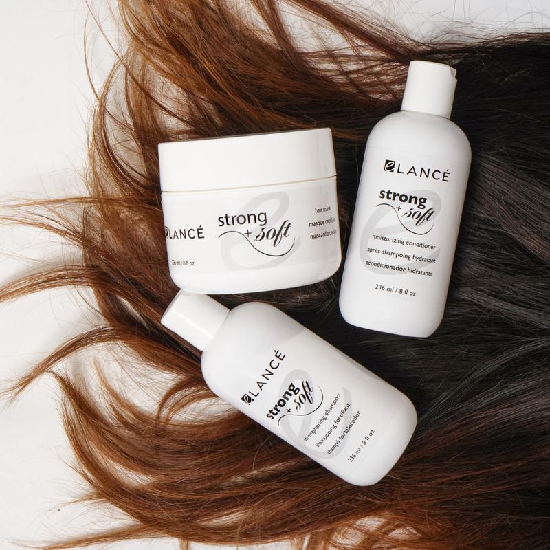 eLANCÉ Premium Strengthening Trio – Complete Nutrition and Softness Treatment with a Silky Effect, Natural Shine, and Hair That Looks Visibly Healthier from the First Use.