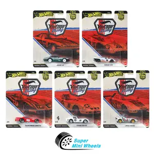 Hot Wheels 1:64 Car Culture 10th Anniversary 2026 T Case – Vintage Racing - 5 Cars Set
