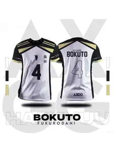Haikyuu Fukurodani Bokuto Anime Men Tshirts 2026 New Summer Fashion Casual Jersey Short-Sleeve O-neck Tees Sports Kids/Adult Top