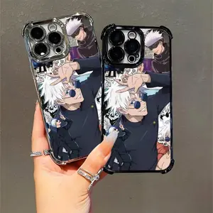 J-Jujutsu K-Kaisen G-Gojo S-Satoru Anime Phone Case for iPhone 17/16/15/14/13/12/11 ProMax Plus for Samsung phones,an excellent gift for friend or fans.