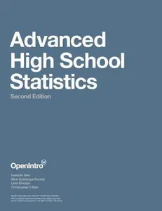 USED-Advanced High School Statistics: Second Edition by David M Diez (Paperback)