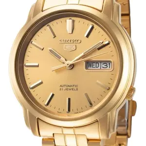 Seiko Series 5 Automatic Gold Dial Men's Watch